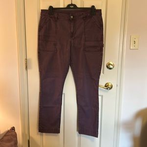 Cabi plum carpenter pant size 16